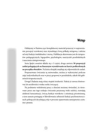 Spójrz uważnie. Część 2. Ćwiczenia usprawniające percepcję wzrokową dla dzieci i dorosłych