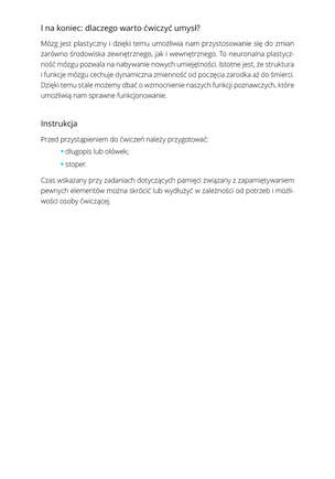 Umysł lubi tworzyć. Ćwiczenia pamięci i innych funkcji poznawczych na każdy dzień miesiąca