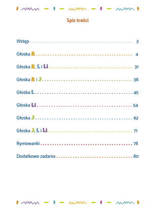Zdania obrazkowo-wyrazowe. Materiał do terapii głosek r, l, li, j
