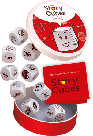 Story Cubes - Bohaterowie (samodzielne rozszerzenie do Story Cubes)
