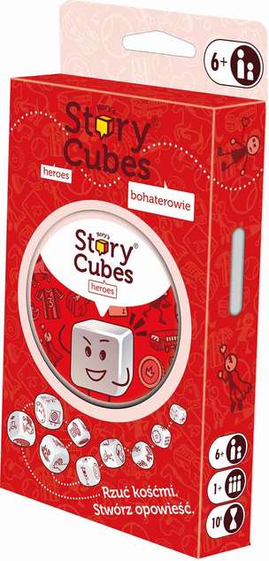 Story Cubes - Bohaterowie (samodzielne rozszerzenie do Story Cubes)