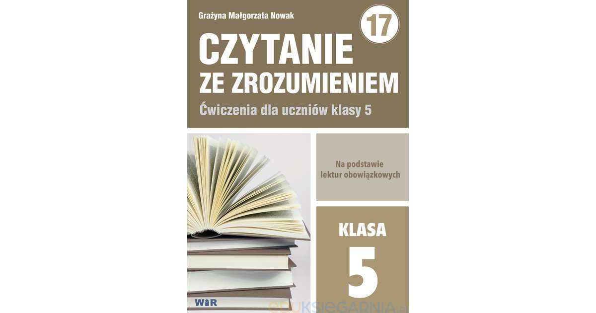 Czytanie Ze Zrozumieniem Klasa 5 Nowa Era