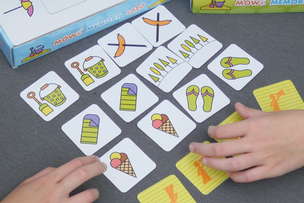 MÓWik MEMORY Lato - gra dydaktyczna z zastosowaniem symboli MÓWik