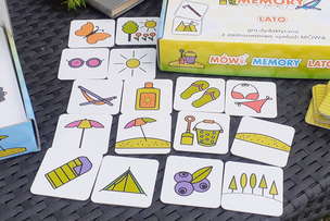 MÓWik MEMORY Lato - gra dydaktyczna z zastosowaniem symboli MÓWik