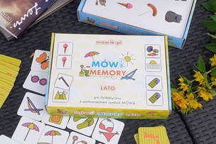MÓWik MEMORY Lato - gra dydaktyczna z zastosowaniem symboli MÓWik
