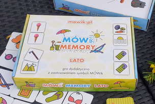 MÓWik MEMORY Lato - gra dydaktyczna z zastosowaniem symboli MÓWik