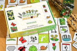 MÓWik MEMORY Wiosna - gra dydaktyczna z zastosowaniem symboli MÓWik