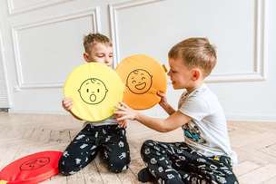 Poduszki siedziska Emocje (ekoskóra) - zestaw 6 sztuk