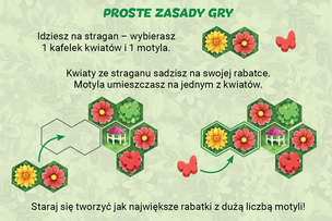 Z kwiatka na kwiatek - gra strategiczna