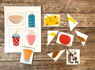 AUTYZM. Ćwiczenia stolikowe. Zestaw 3. Kuchnia