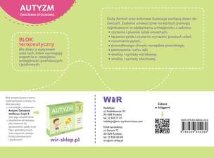 Blok terapeutyczny. AUTYZM. Ćwiczenia stolikowe