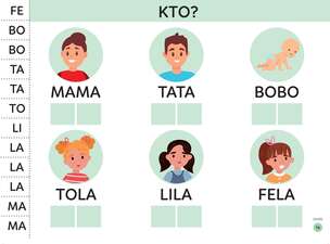 Blok terapeutyczny. AUTYZM. Ćwiczenia stolikowe