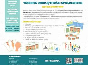 Trening umiejętności społecznych. Zestaw kreatywny (3-6 lat)