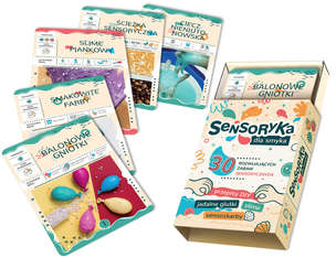 Sensoryka dla smyka. 30 rozwijających zabaw sensorycznych