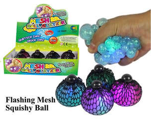 Gniotek w siatce - winogrono