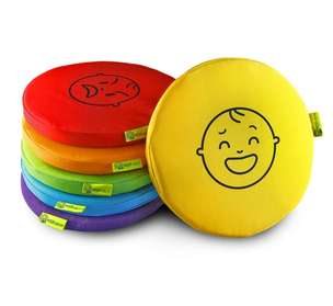 Poduszki siedziska Emocje - zestaw 6 sztuk