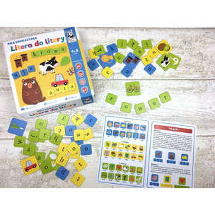 Kapitan Nauka. Litera do litery - gra edukacyjna