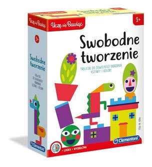 Uczę się bawiąc. Swobodne tworzenie - układanka rozwijająca wyobraźnię i logiczne myślenie