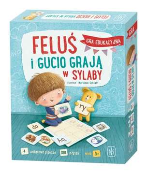 Feluś i Gucio grają w sylaby - gra edukacyjna