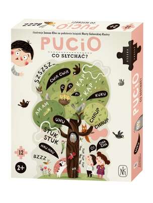 Pucio. Co słychać? Puzzle 12-elementowe