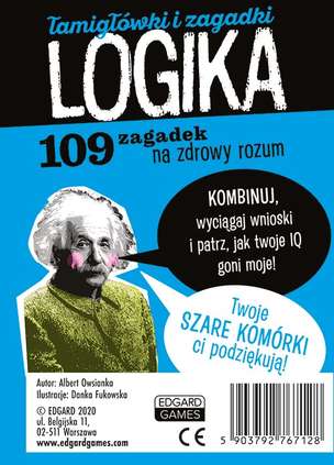 Logika. Na zdrowy rozum. Łamigłówki i zagadki