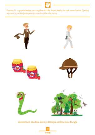 20-minutówki logopedyczne. Zestaw 2. Szereg szumiący (z naklejkami)