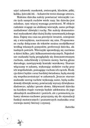 Nowe zabawy słowno-ruchowe z niemowlakami