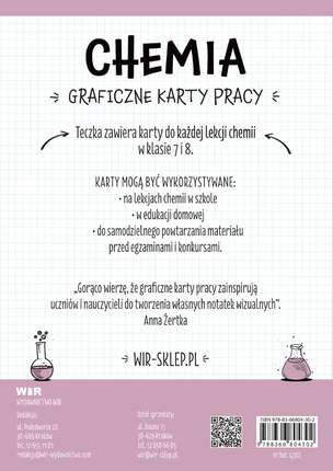 Chemia. Graficzne karty pracy dla klasy 7 i 8