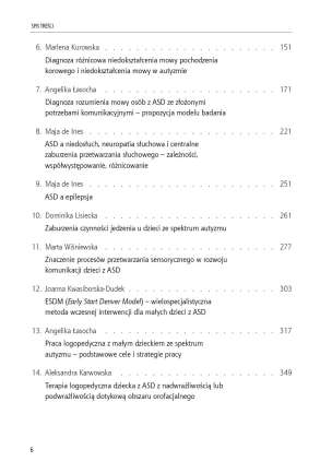 Diagnoza i terapia logopedyczna małego dziecka z zaburzeniem ze spektrum autyzmu (ASD)