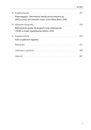 Diagnoza i terapia logopedyczna małego dziecka z zaburzeniem ze spektrum autyzmu (ASD)