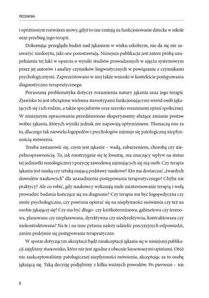 Jąkanie w wieku szkolnym. Terapia metodą Tarkowskiego