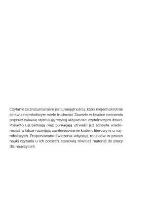 Czytanie jest super! Ćwiczenia rewalidacyjne wspomagające naukę czytania