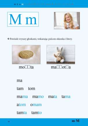 Czytanki. Wyrazy. Materiały do nauki czytania metodą sylabową
