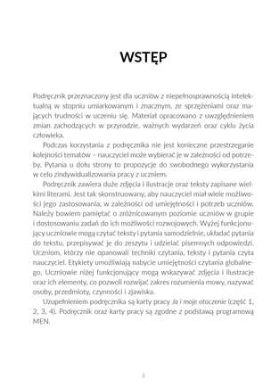 Ja i moje otoczenie. Podręcznik dla uczniów z niepełnosprawnością intelektualną