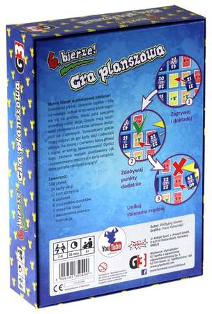 6 bierze! - gra planszowa