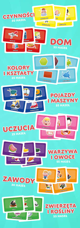 Czółko JUNIOR - gra imprezowa w kalambury