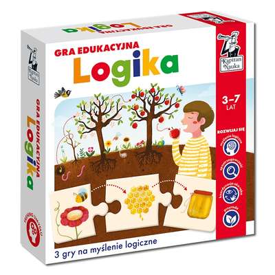 Kapitan Nauka. Logika - 3 gry na logiczne myślenie
