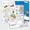 Sketchnotki. Geografia klasa 6 - graficzne karty pracy