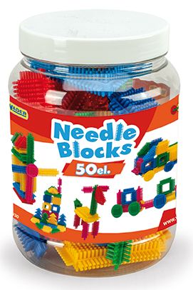 Klocki Jeżyki słoik (50 elementów)