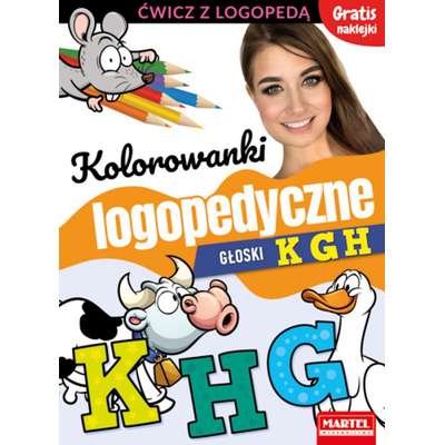 Ćwicz z logopedą. Kolorowanki logopedyczne. Głoski F W (1)