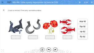 mTalent (program multimedialny) - Czytanie sy-la-ba-mi 2