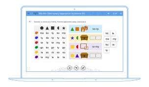 mTalent (program multimedialny) - Czytanie sy-la-ba-mi 2