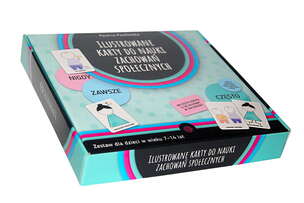 Ilustrowane karty do nauki zachowań społecznych. Zestaw dla dzieci w wieku 7-14 lat