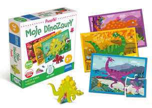Już gram. Moje dinozaury - puzzle