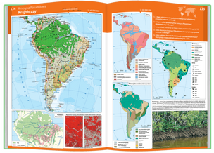 Atlas geograficzny. Szkoła podstawowa klasy 5-8