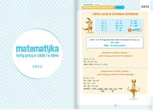 Matematyka. Karty pracy w szkole i w domu. Klasa 4