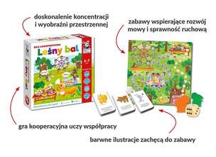 Kapitan Nauka. Leśny bal - gra logopedyczna