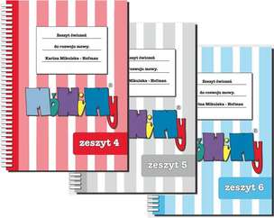 MóWiMy. Zeszyty ćwiczeń do rozwoju mowy. Części 4, 5, 6 - ZESTAW