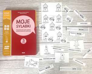 Moje sylabki - wczesna nauka czytania metodą symultaniczno-sekwencyjną. Zestaw 3 (nowe wydanie)