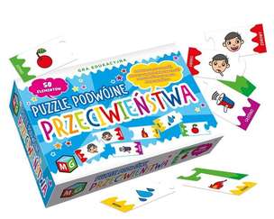 Puzzle Podwójne Przeciwieństwa - gra edukacyjna